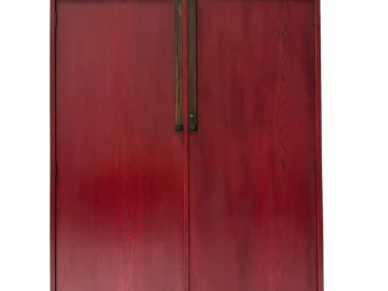 Art Deco Modernist Armoire by A.H. Jansen for L.O.V. Oosterbeek, 1920s 2